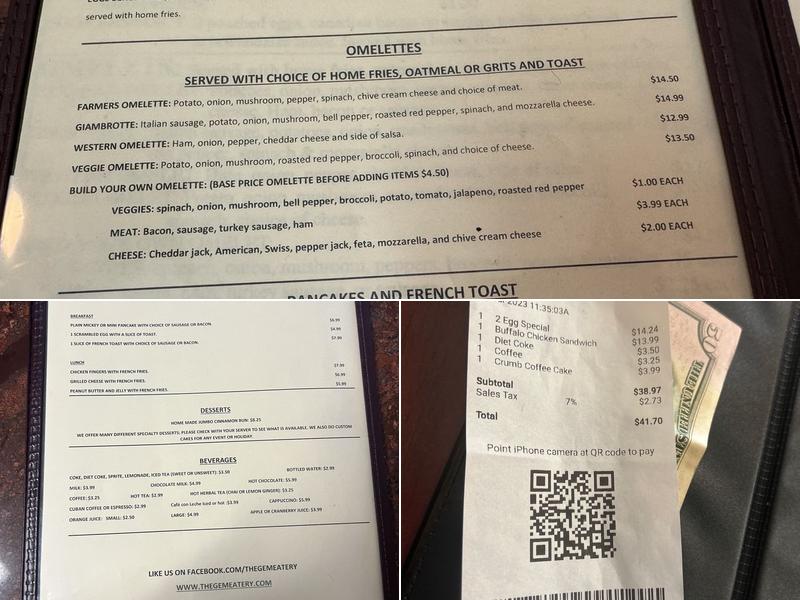 Eatery of Sfl Menu