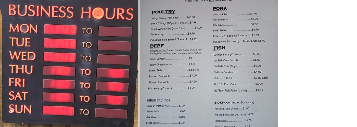 True-Que Menu