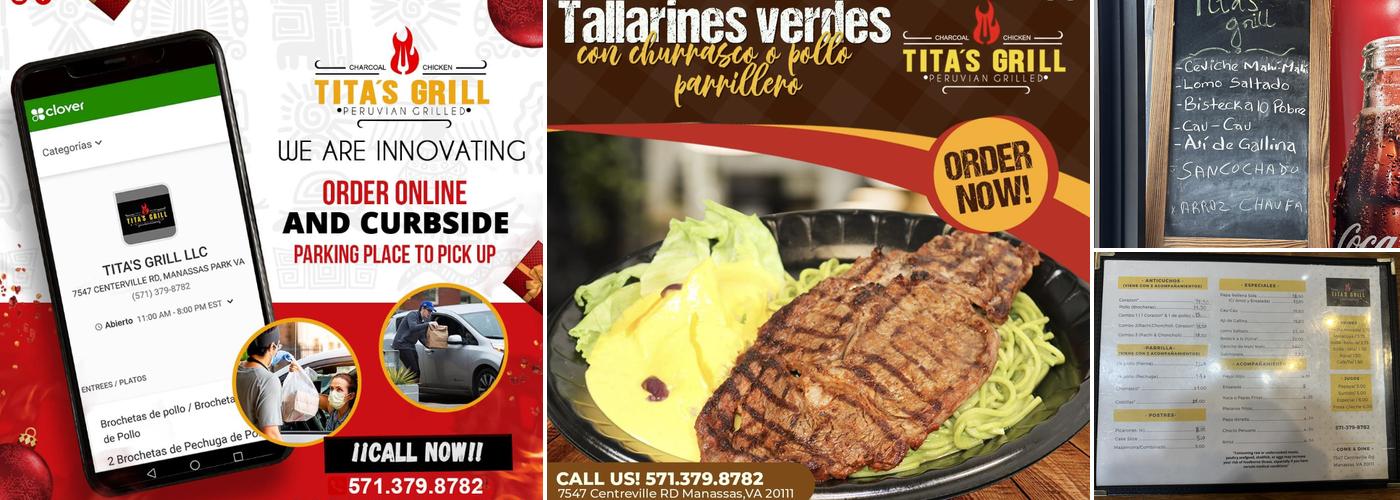 Tita’s Grill Menu