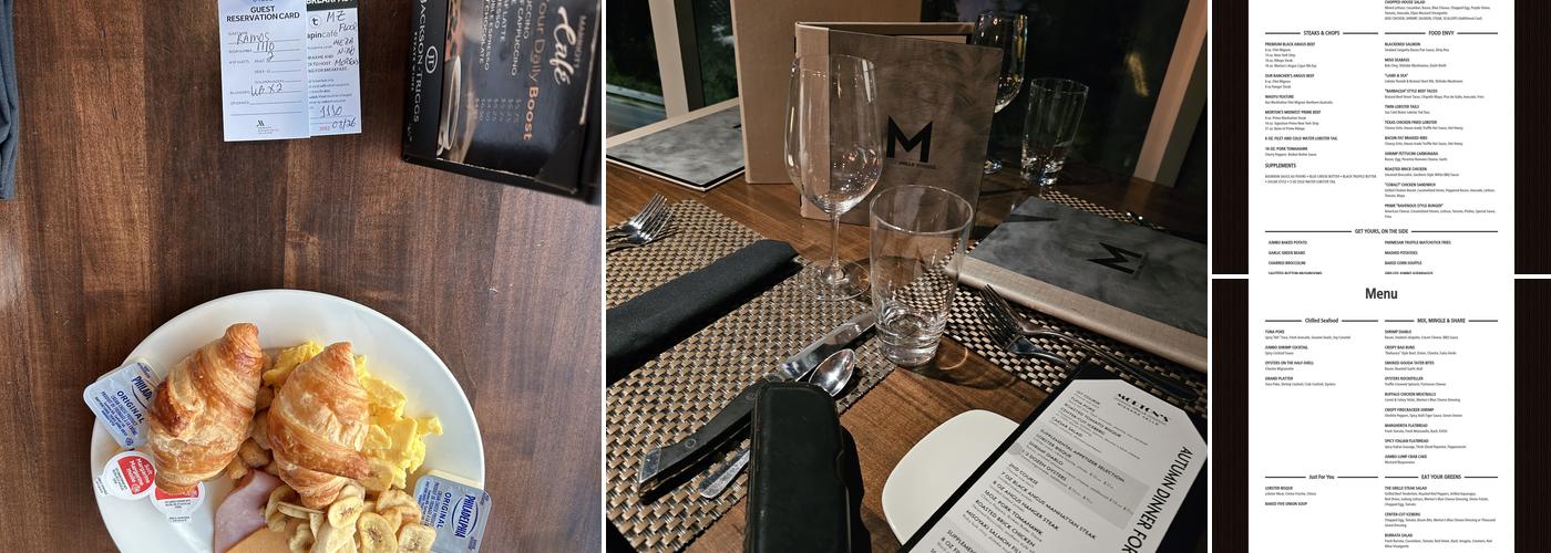 Morton's Grille Niagara Falls Menu