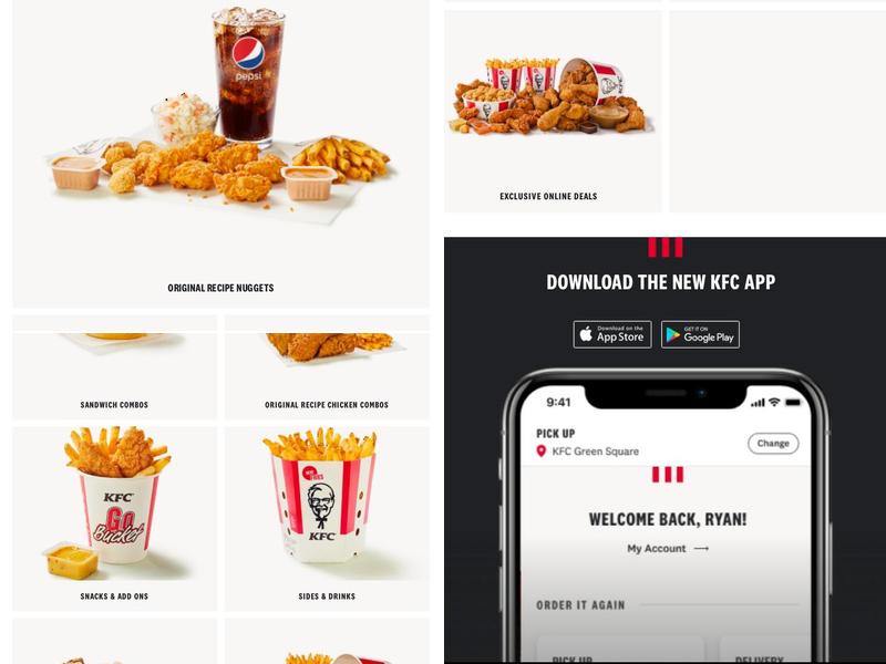 KFC Menu