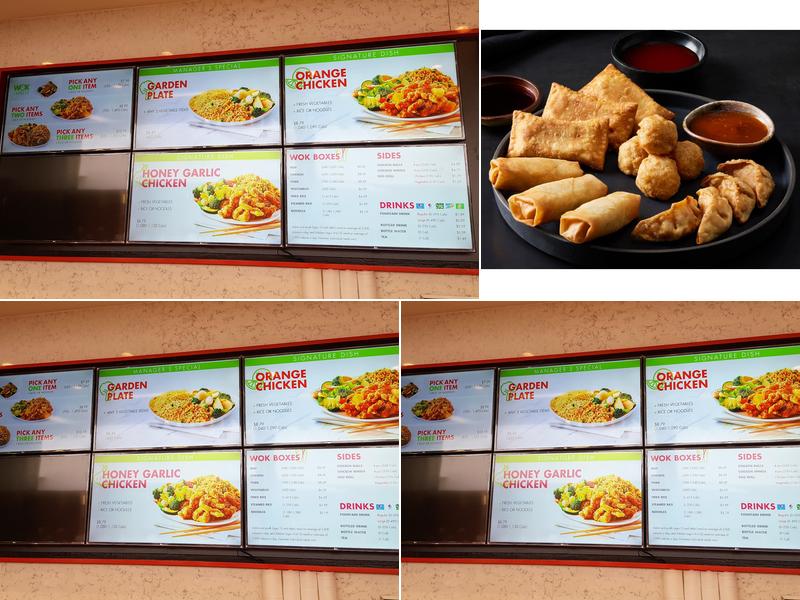 Manchu Wok Menu