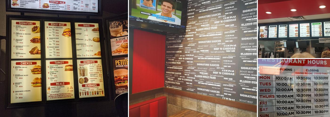 Arby's Menu