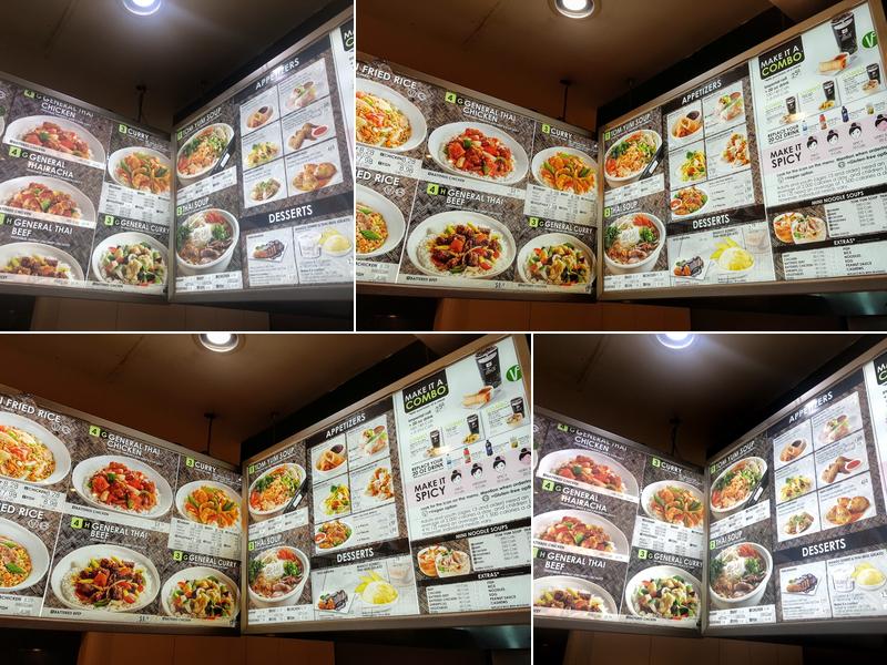 Thai Express Restaurant London Menu