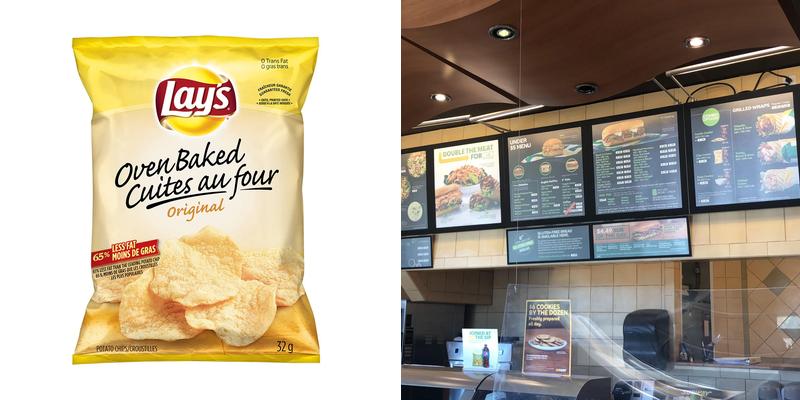 Subway Menu