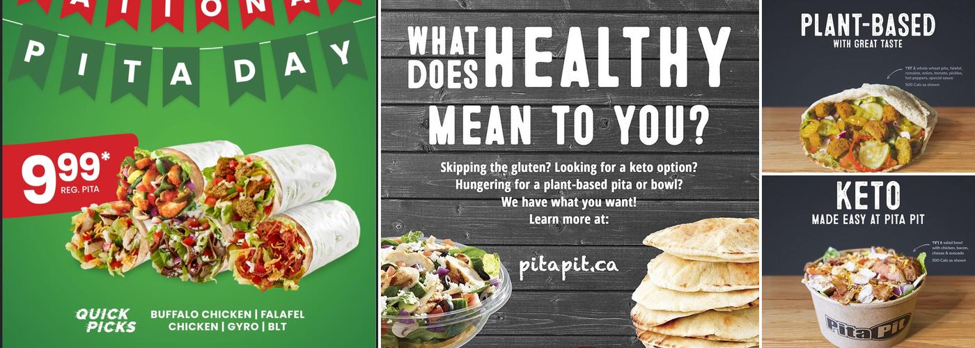 Pita Pit Menu