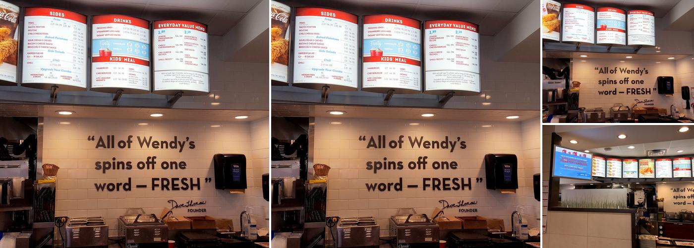 Wendy's Menu