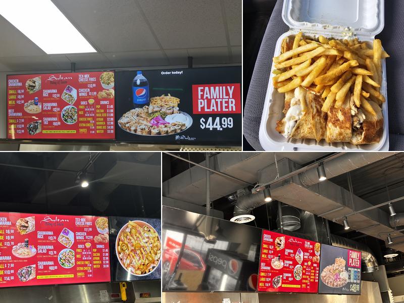 Sultan Restaurant Menu