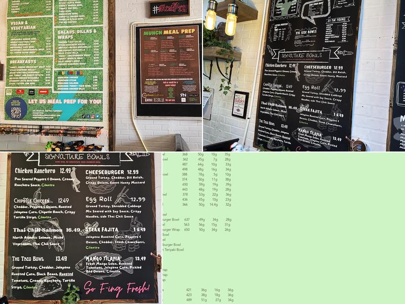 Munch Menu