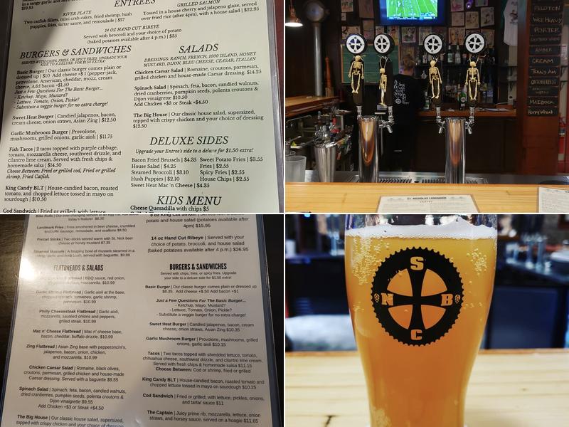 St. Nicholas Landmark Menu