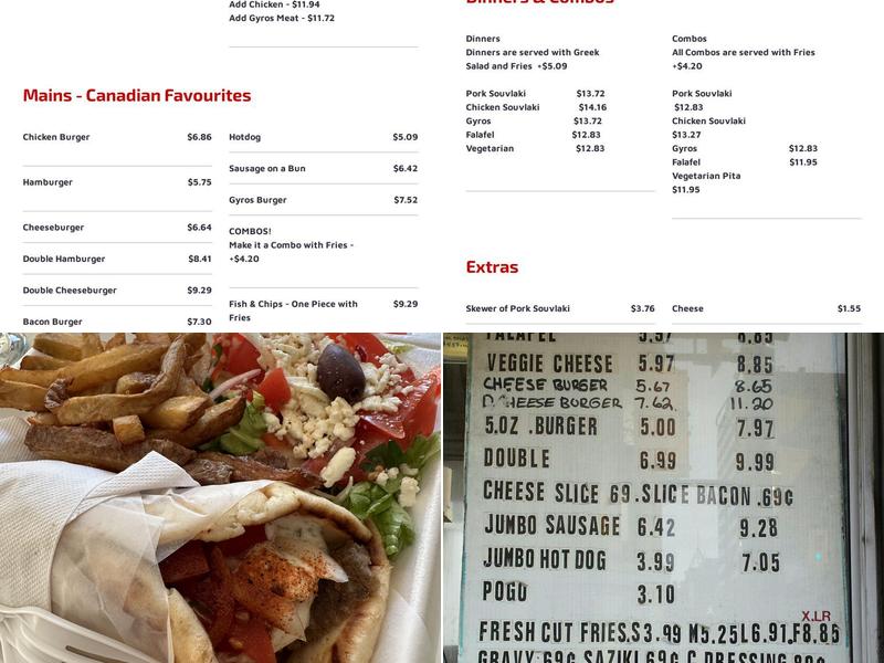 Sammy's Souvlaki(South-West London) Menu