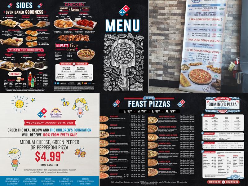 Domino's Pizza Menu