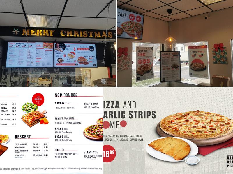 New Orleans Pizza Menu