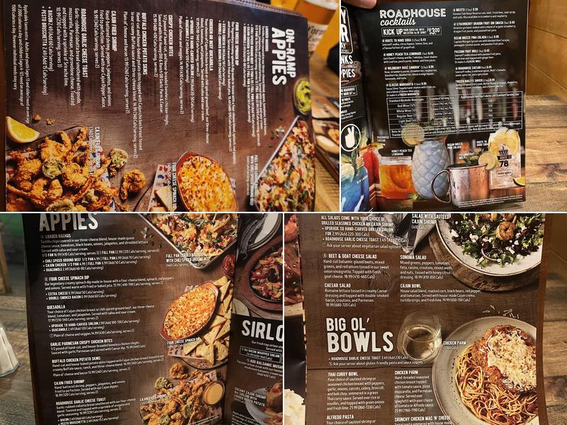 Kelseys Original Roadhouse Menu