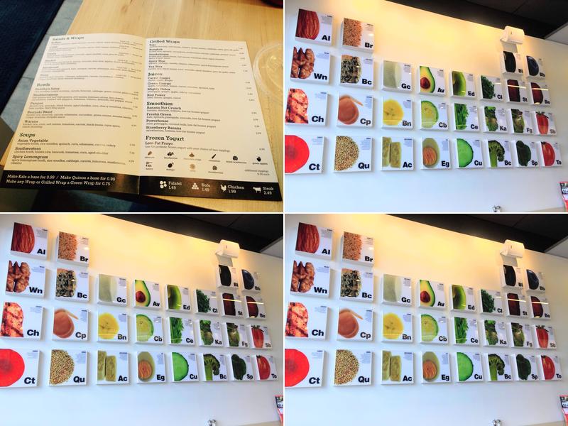 Freshii Menu