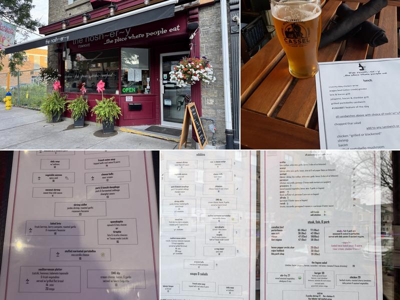 The Noshery Steakhouse Menu