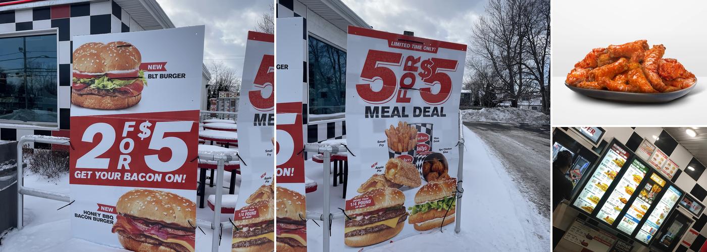 Checkers Menu