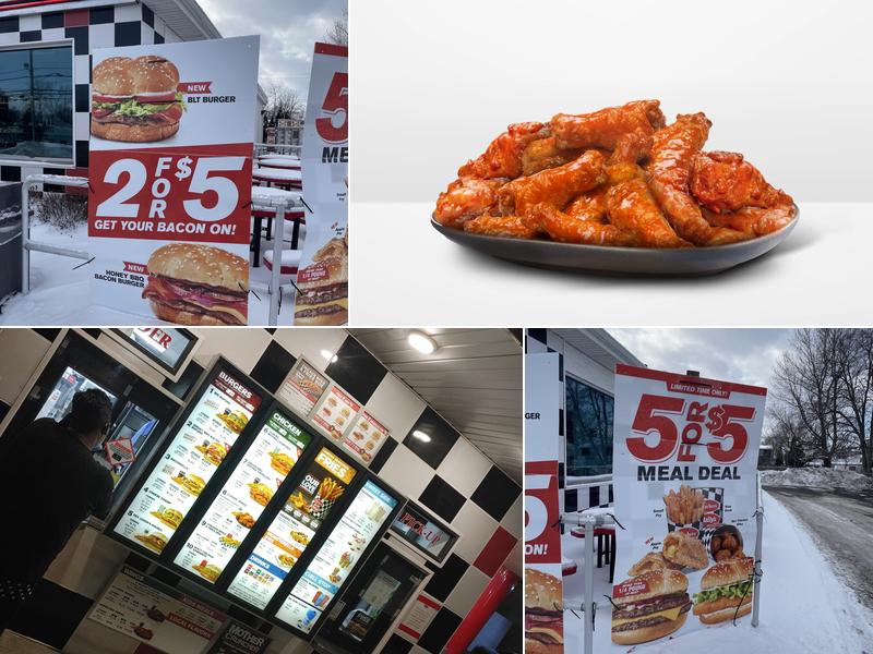 Checkers Menu