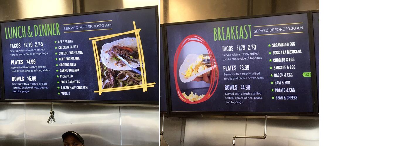 Laredo Taco Company Menu