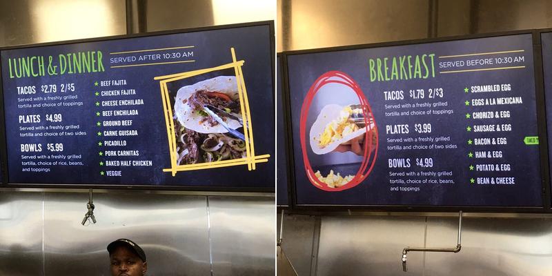 Laredo Taco Company Menu