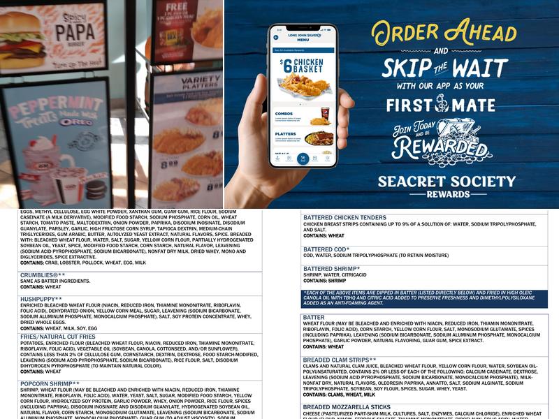 Long John Silver's | A&W Menu