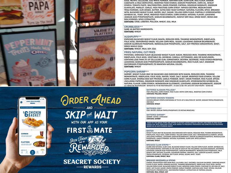 Long John Silver's | A&W Menu