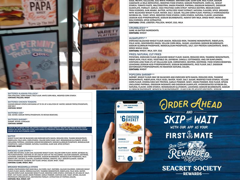 Long John Silver's | A&W Menu
