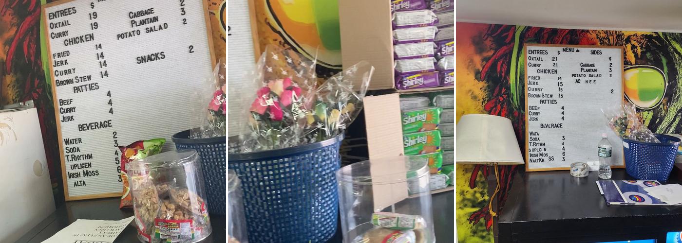 Jamaican Supreme Food Truck Menu