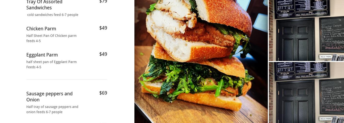 STACK'D PIZZA & SANDWICHES Menu