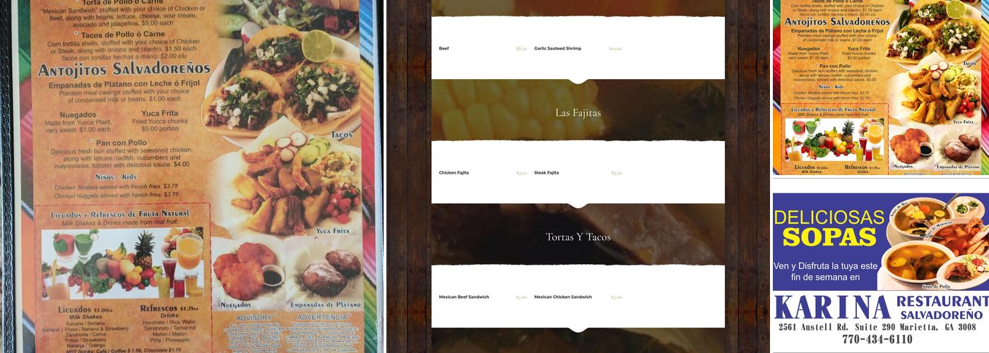 Doña Celia Menu