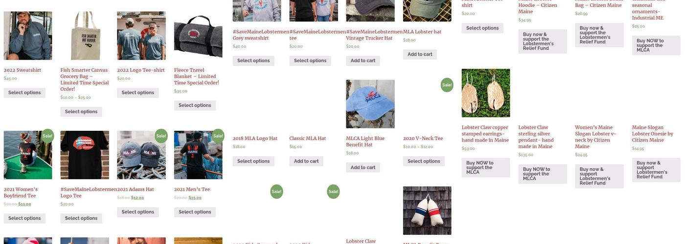 CBS Lobster Inc Menu