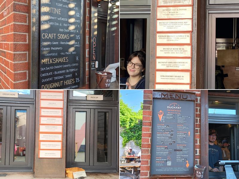 Duckfat Frites Shack Menu