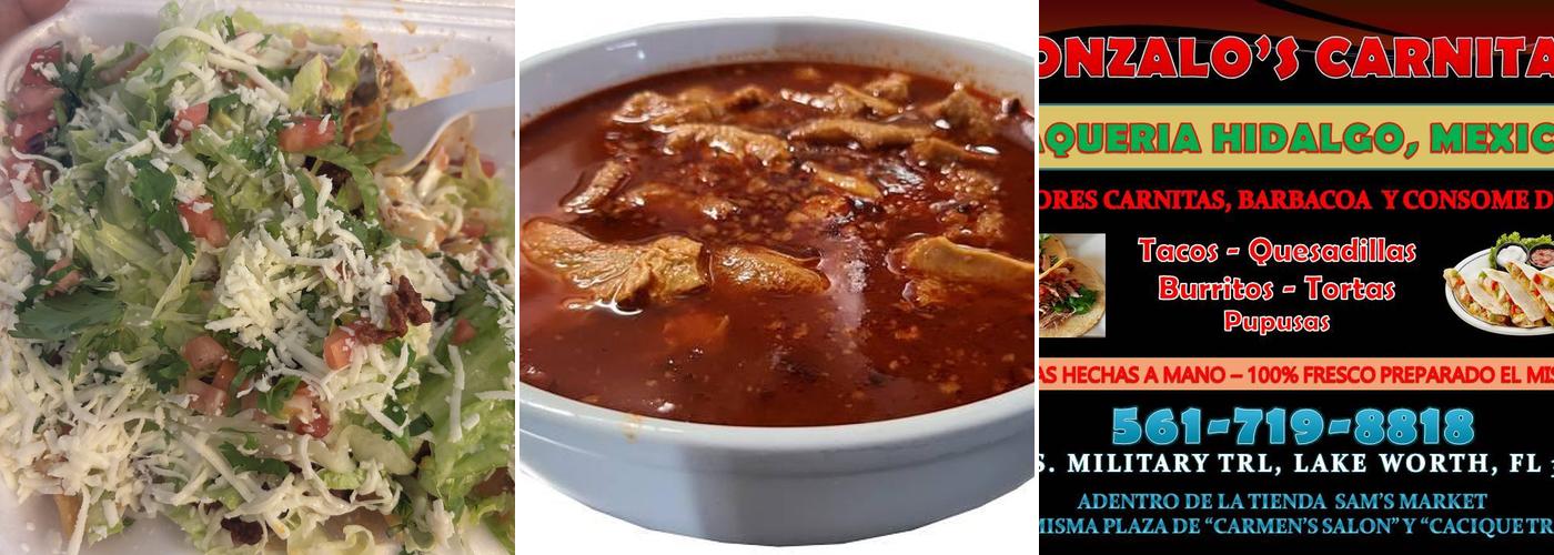 Gonzalos Taqueria Y Carnitas Menu