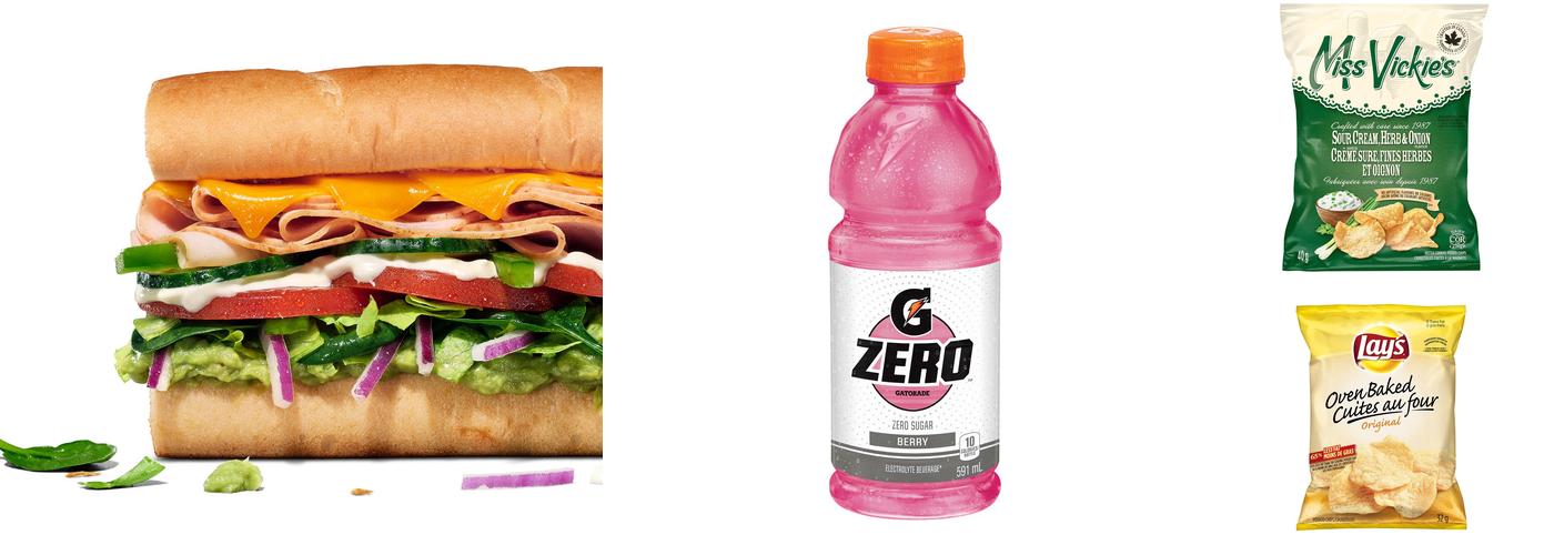 Subway Menu