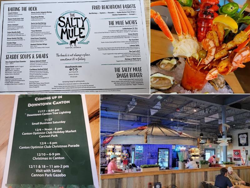 Salty Mule Menu