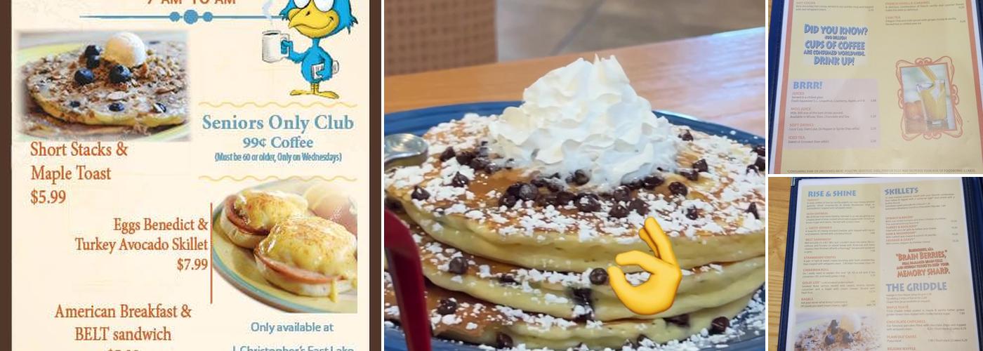 J. Christopher's Menu