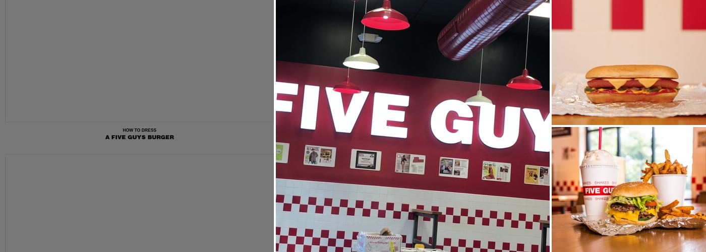 Five Guys Menu