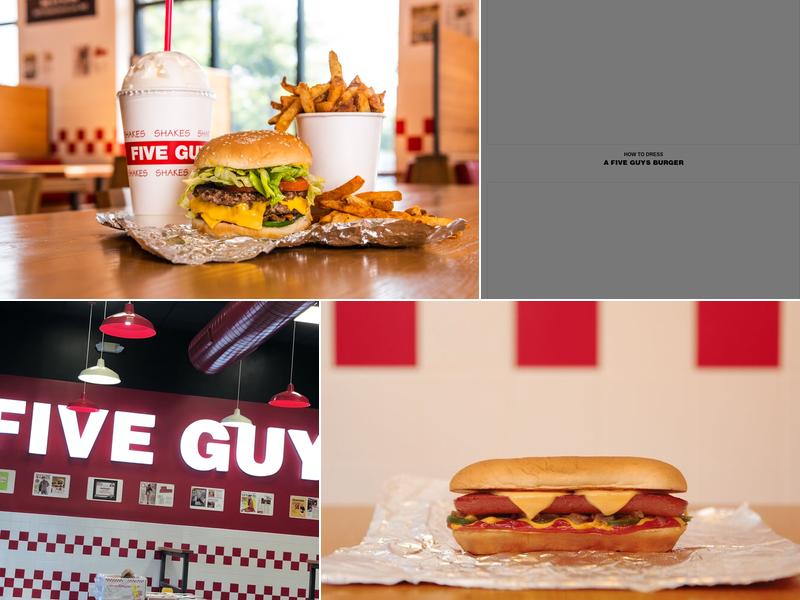 Five Guys Menu