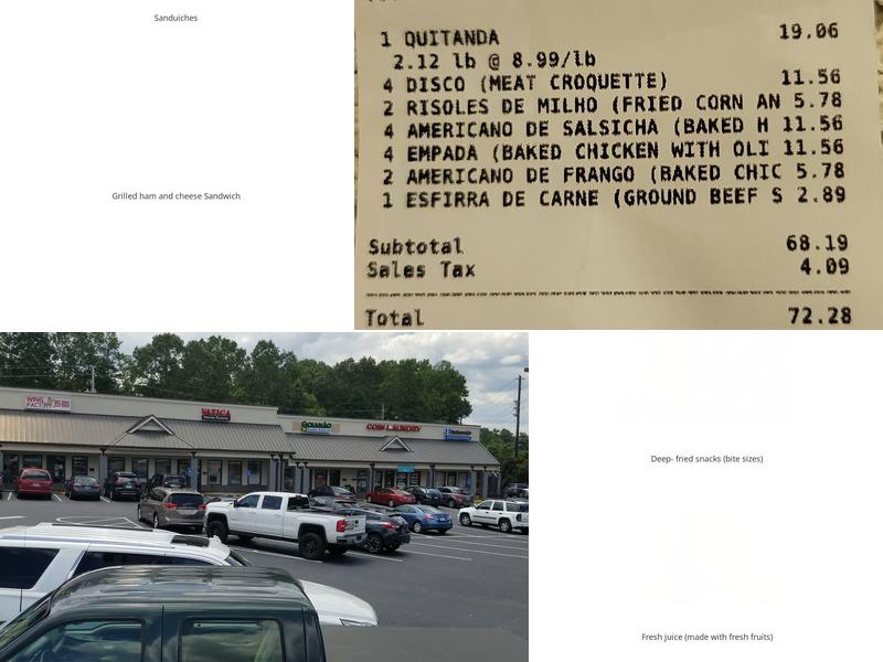 Goianão Brazilian Restaurant Menu