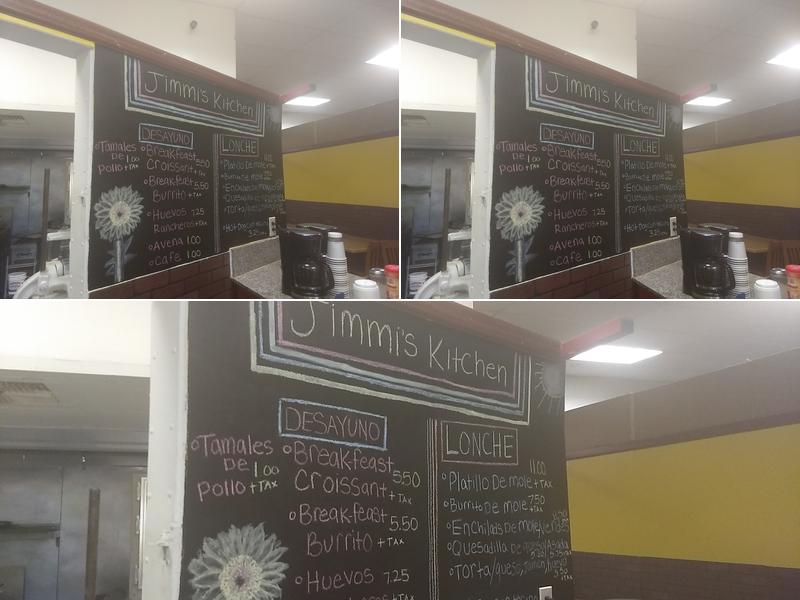 Jimmis Restaurant and Bakery Menu