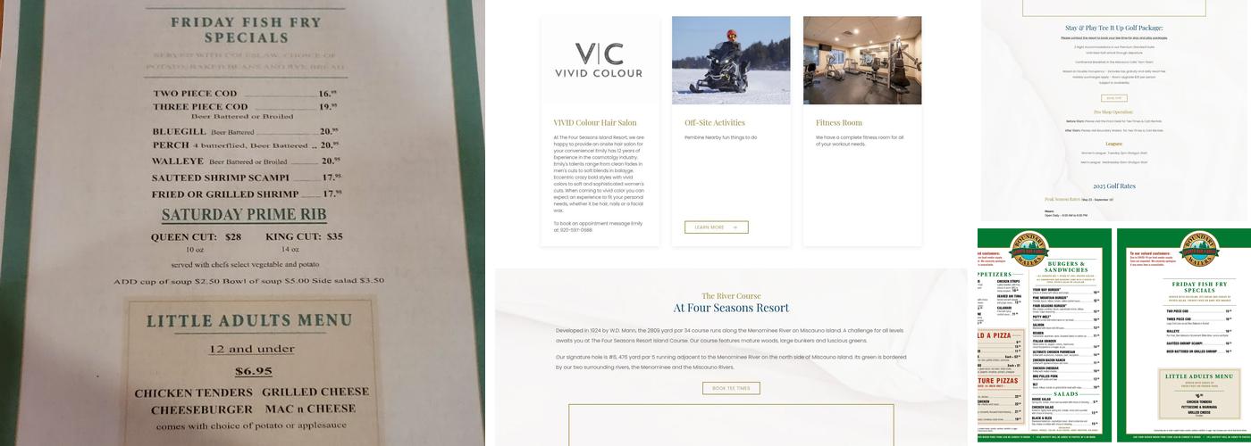 Boundary Waters Sports Bar & Grill Menu