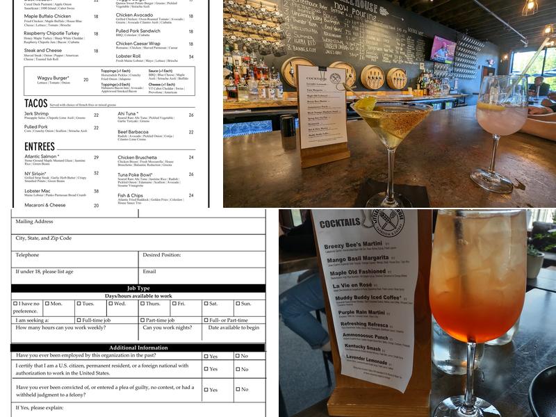 Littleton Freehouse Taproom & Eatery Menu