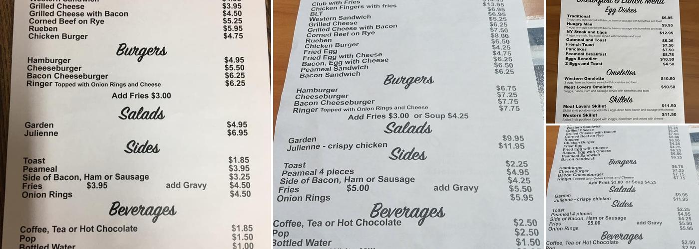 Track Kitchen Menu