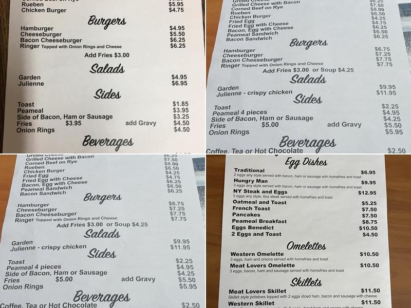 Track Kitchen Menu