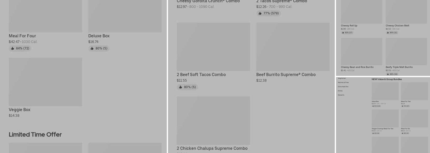 Taco Bell Menu