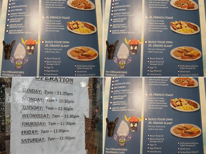 Denny's Menu