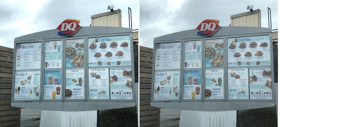 Dairy Queen Menu