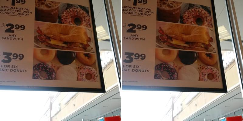Dunkin' Menu