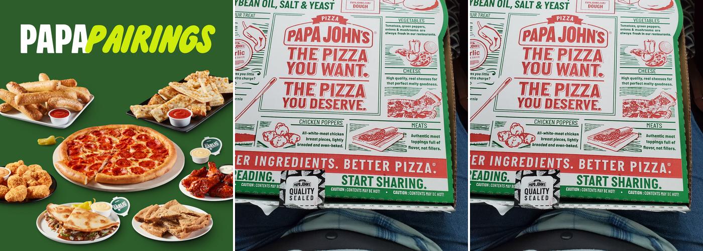 Papa John's Menu