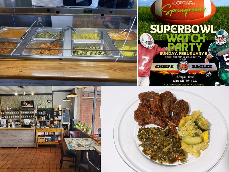 Springreens at Community Cafe